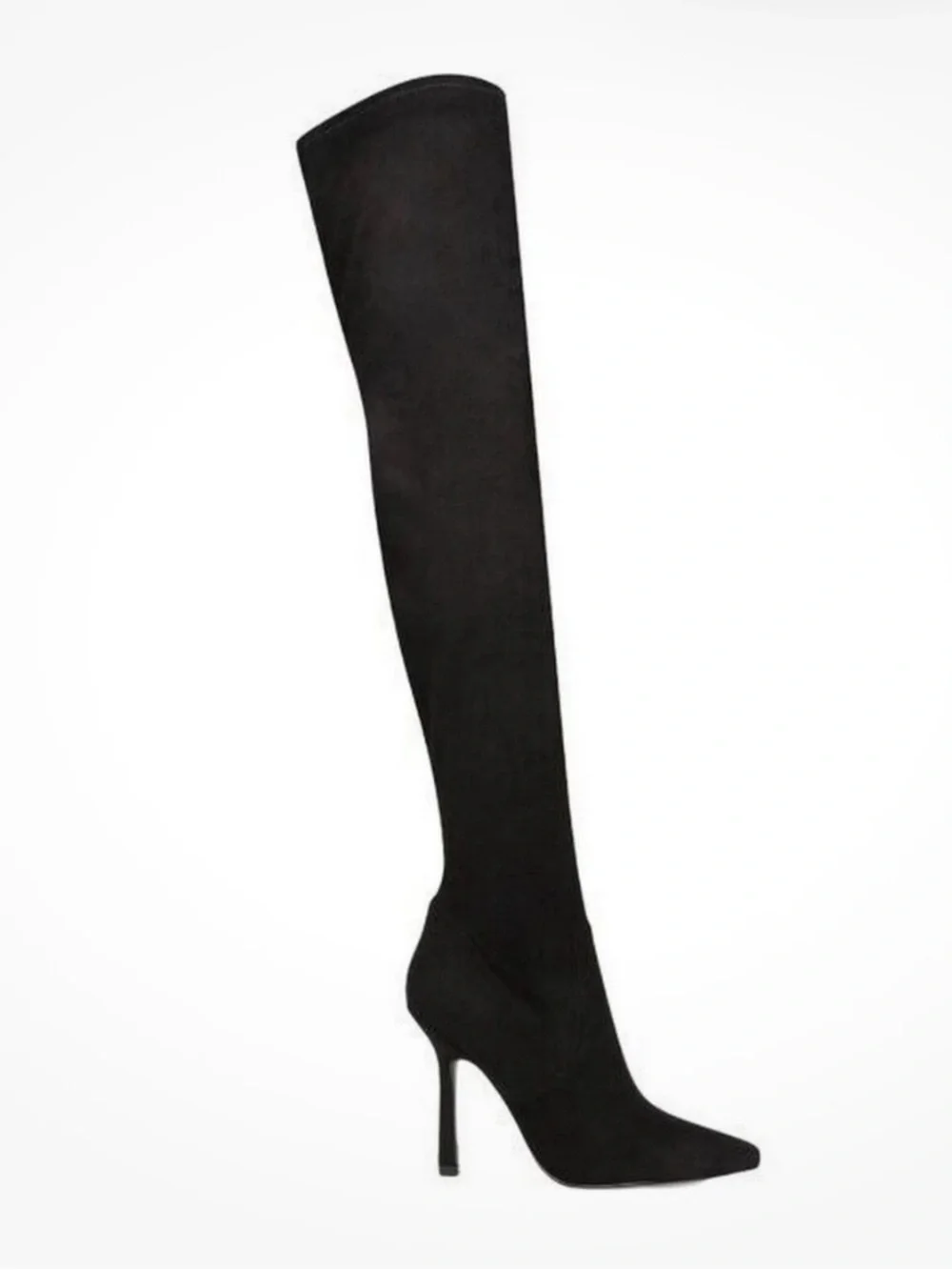 Steve Madden Black Over-the-Knee Stiletto Boot